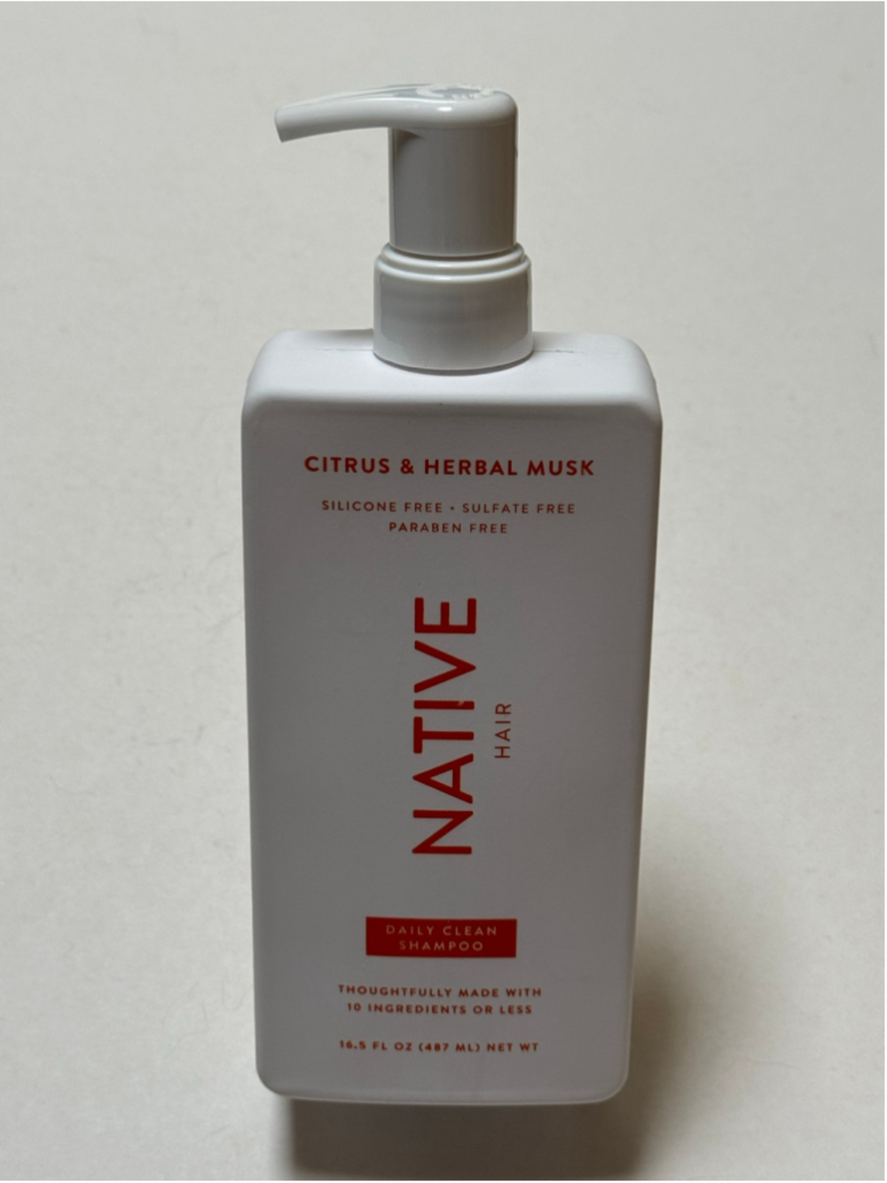 Native Citrus & Herbal Musk Daily Clean Shampoo 16.5 fl oz NEW